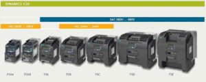 درایو زیمنس v20 سه فاز 22 کیلووات 6SL3210-5BE32-2CV0